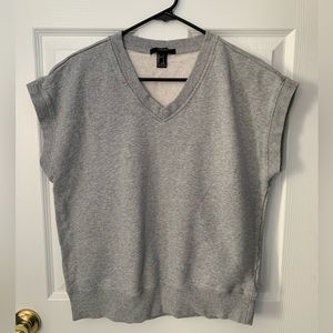 Forever 21 sweatshirt vest, sleeveless sweatshirt